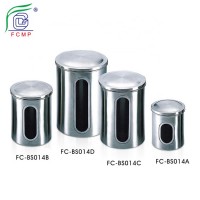 China stainless steel Airtight Coffee Container Storage Canister Set for Coffee Beans