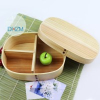 Wholesale Japanese rectangle wooden lunch bento storage box for sale