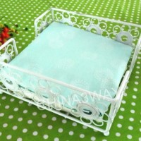 hotel tissue holder metal wire paper towel napkin holder