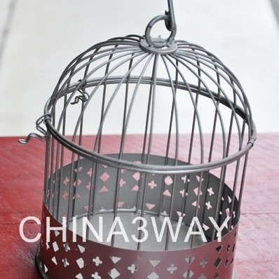 Round Luxury Color metal decorative bird cage