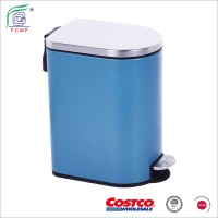 7 liter U-shaped plastic foot pedal garbage bin