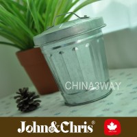 galvanized zinc mini Trash Can