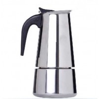 Stovetop Espresso Italian Moka Pot Metal Cafetera Coffee Pot Stainless Steel