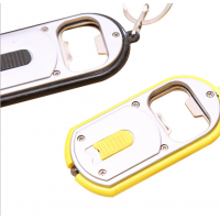 Factory wholesale new fashion metal LED bottle key chain opener with cheap price