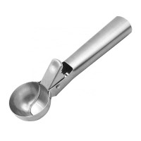 Factory Wholesale Fruit Cookie Scoop Stainless Steel Ice Cream Scoop with Trigger Release