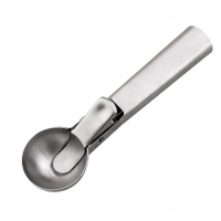 Stainless Steel Ice Cream Scoop Ice Ball Maker Fruit Ball Scoop Spoon